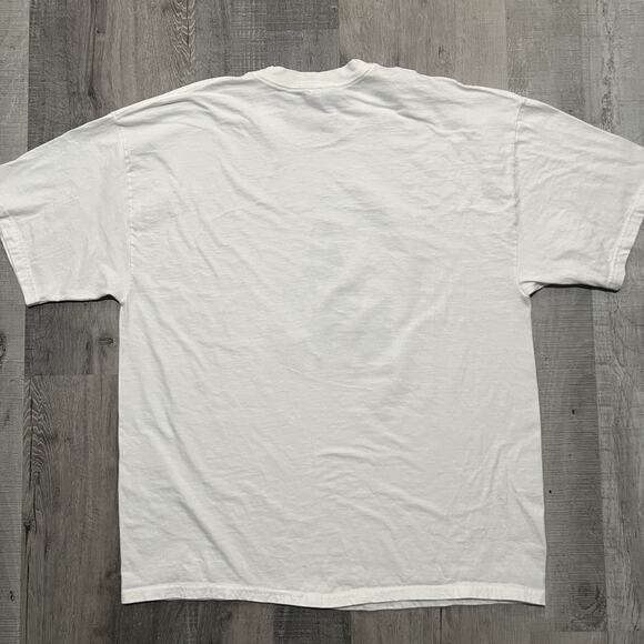 VTG Hercules The Legendary Journeys T Shirt Karen Sheperd "Enforcer"White 1995 - Picture 3 of 5